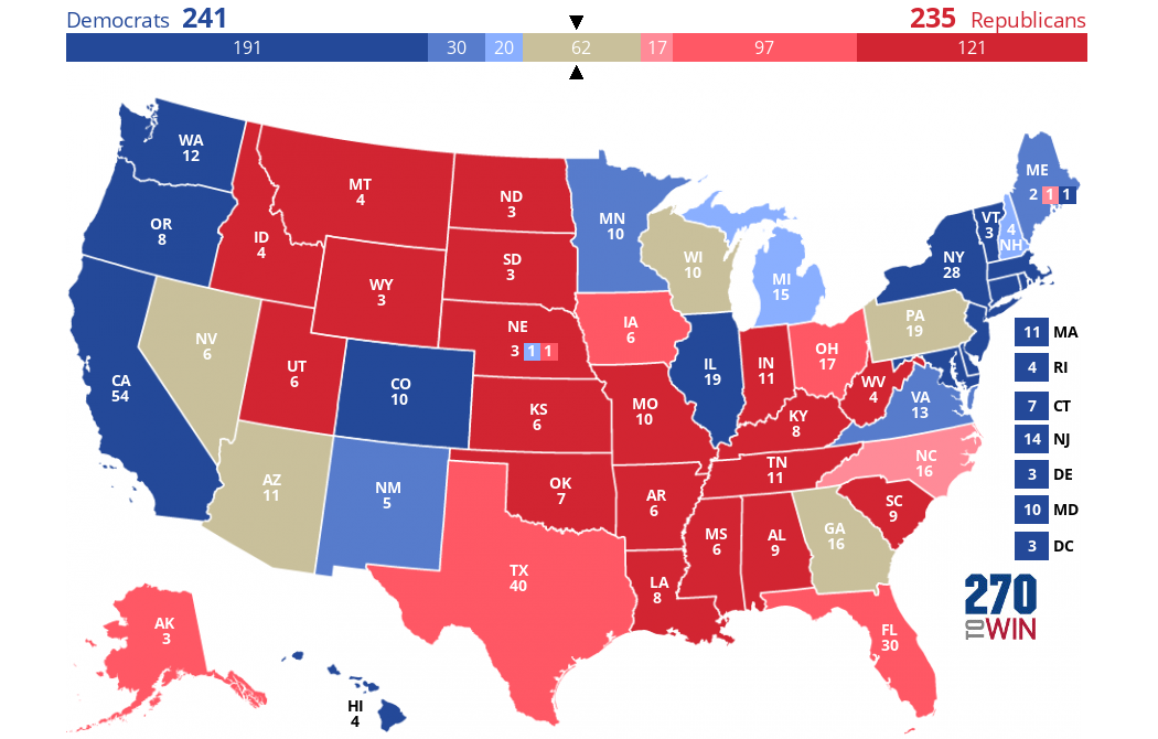 Red States Map 2024 Rey Lenore