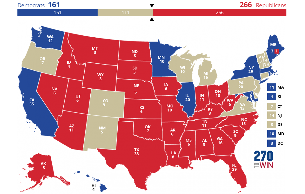 2020 Presidential Election Interactive Map