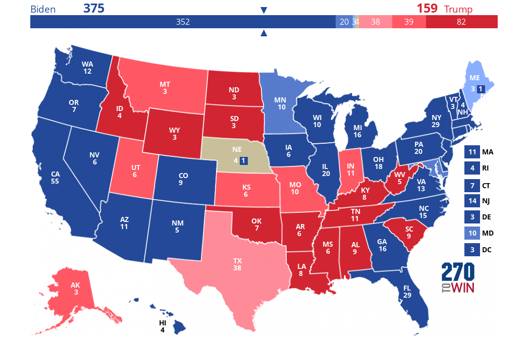 2024 Presidential Election Interactive Map