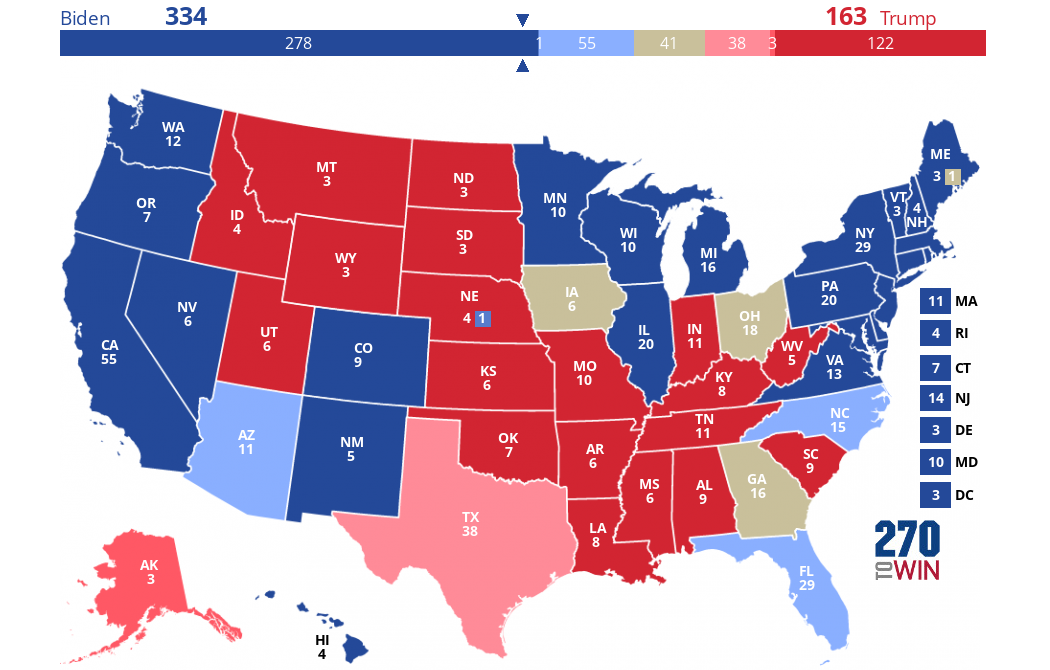 2024 Presidential Election Interactive Map