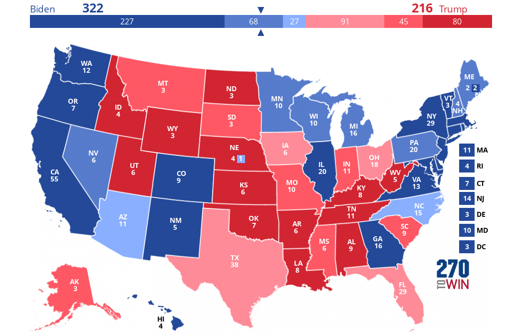 2024 Presidential Election Interactive Map