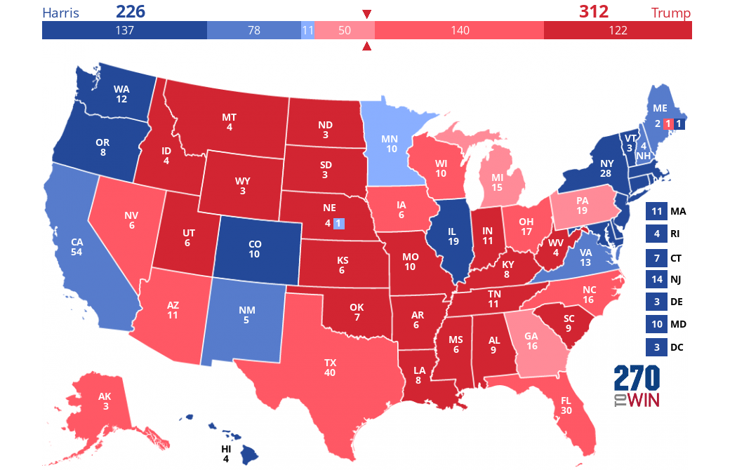 Too Fun to Check Biden Internal Polling Had Trump Winning 400