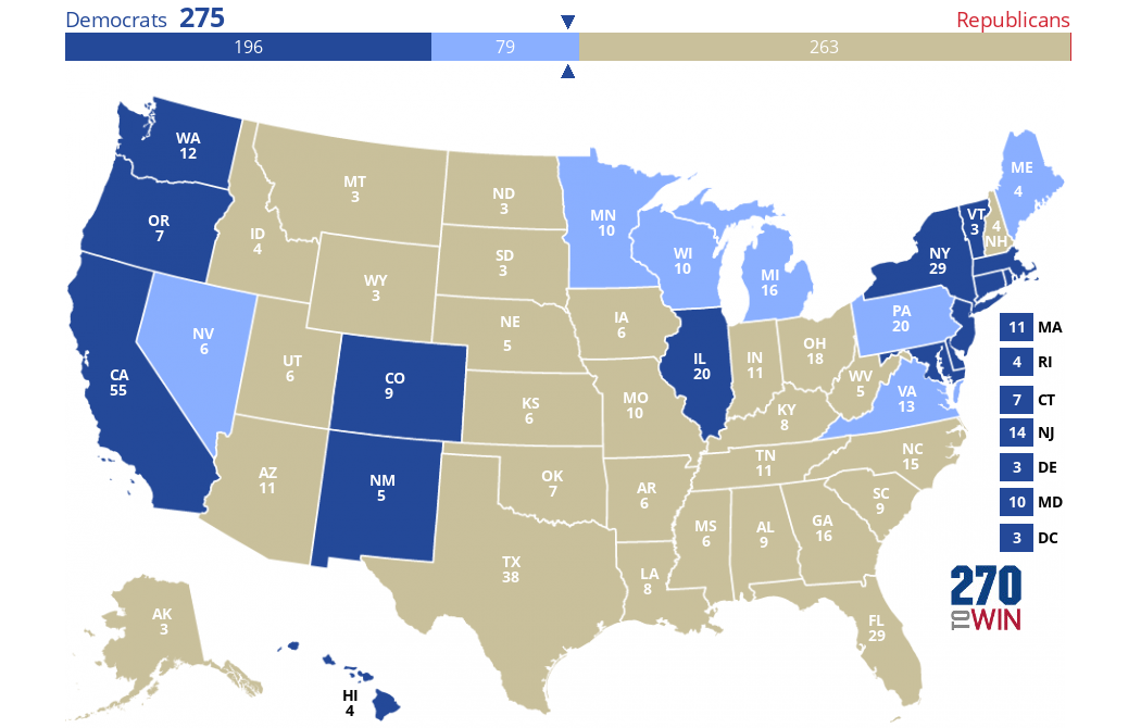 2024 Presidential Election Interactive Map   9xKYw 