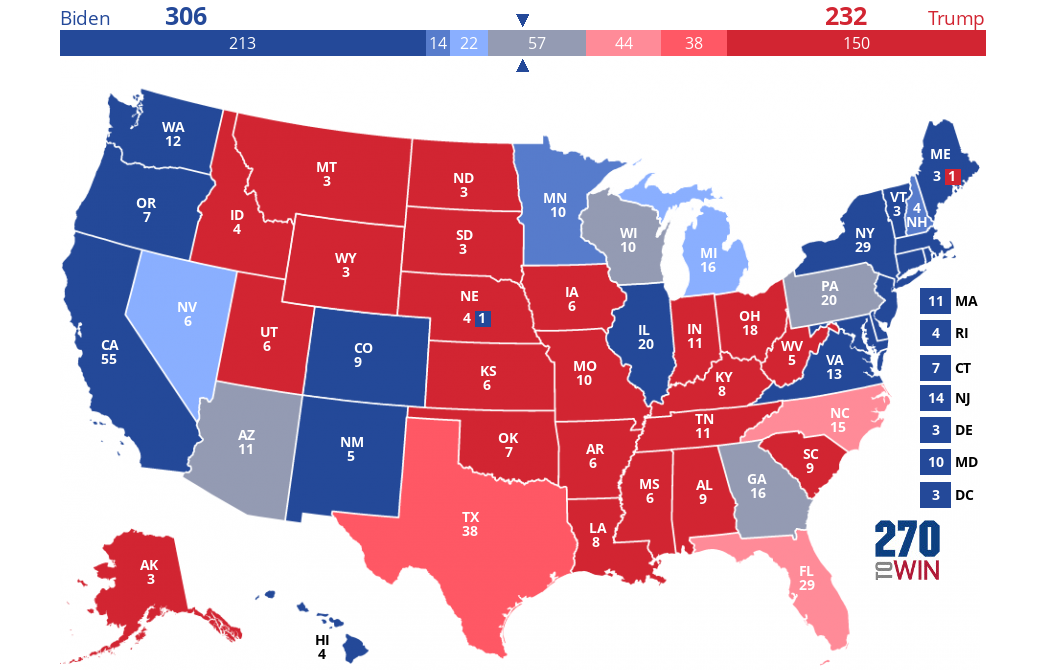 2024 Presidential Election Interactive Map