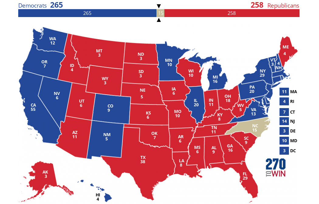 2020 Presidential Election Interactive Map