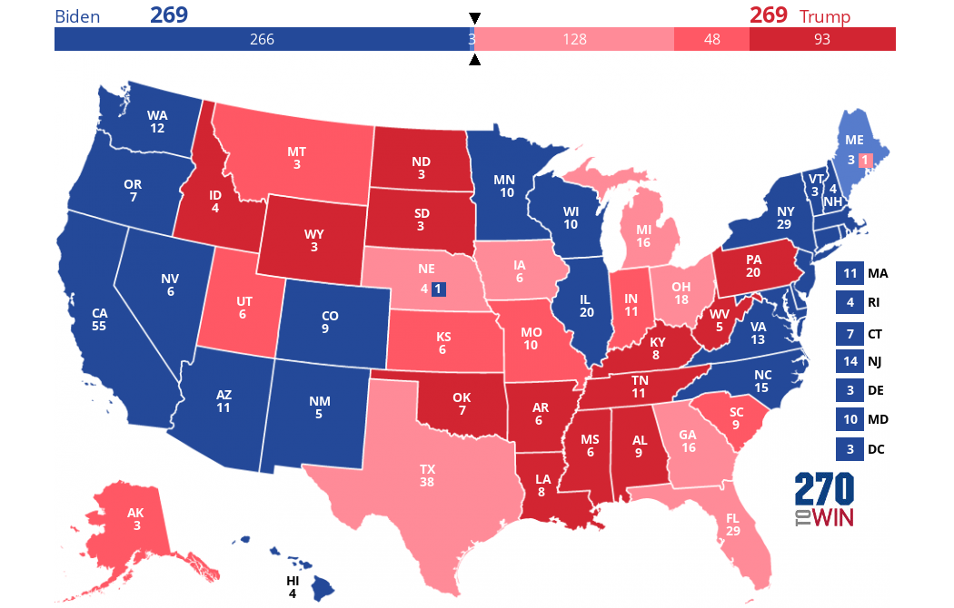 2024 Presidential Election Interactive Map AE0