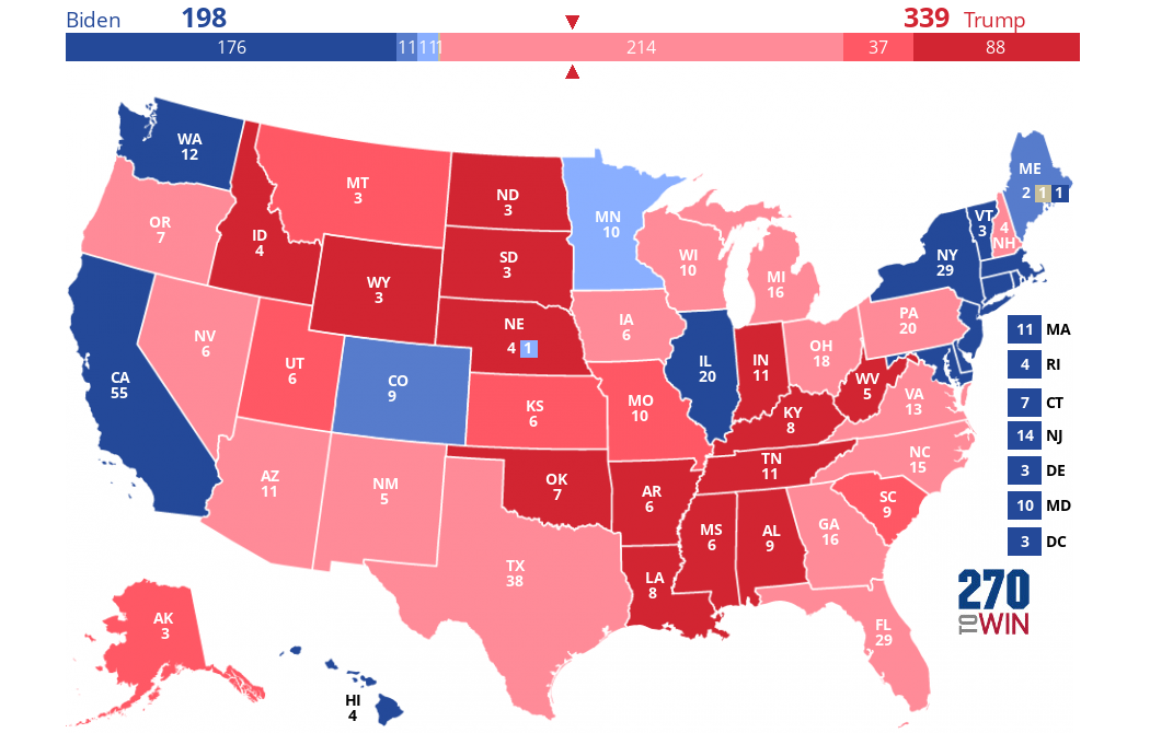 2024 Presidential Election Interactive Map