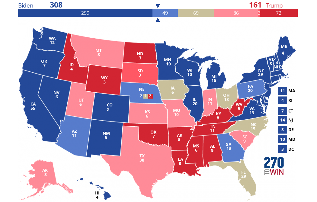 2024 Presidential Election Interactive Map