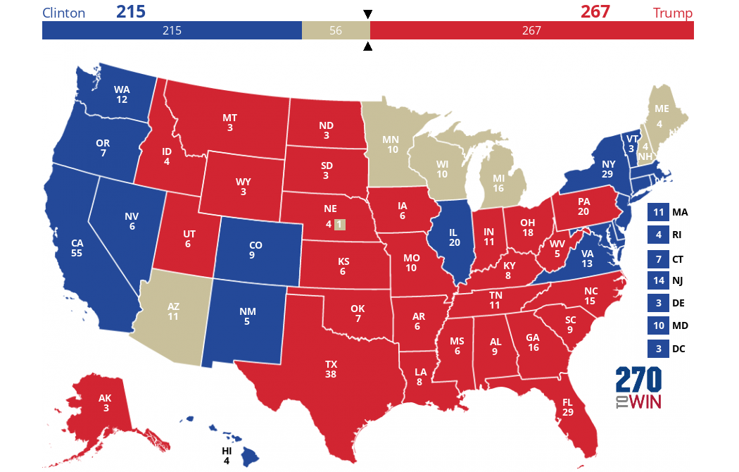 2024 Presidential Election Interactive Map