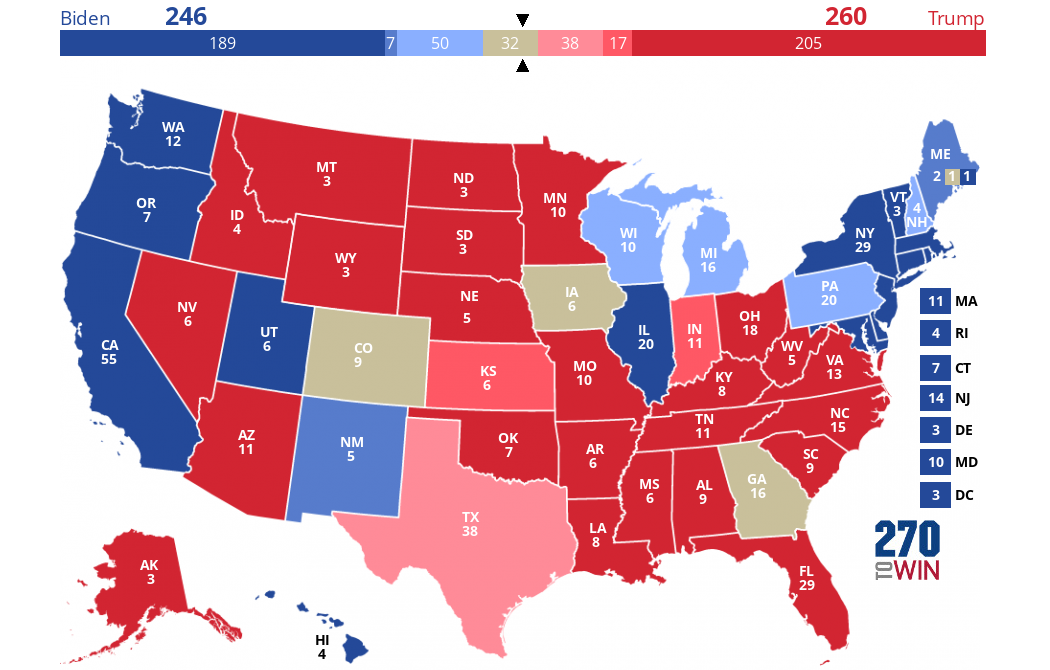 2024 Presidential Election Interactive Map