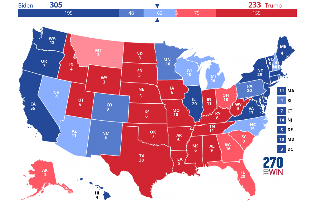 2024 Presidential Election Interactive Map