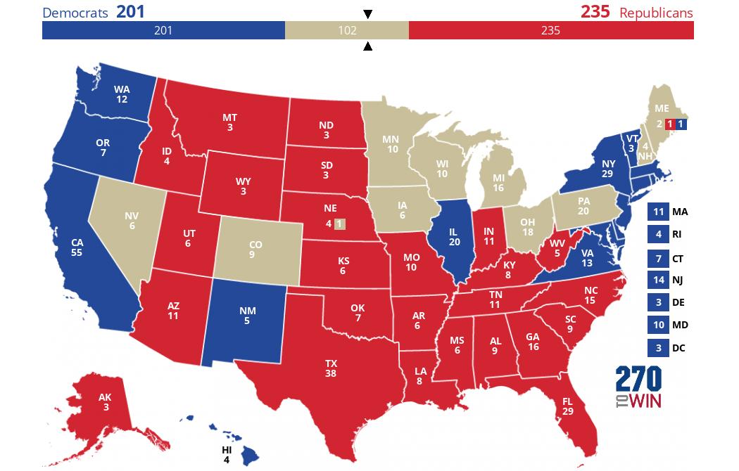 2024 Presidential Election Prediction Map World Map Images and Photos