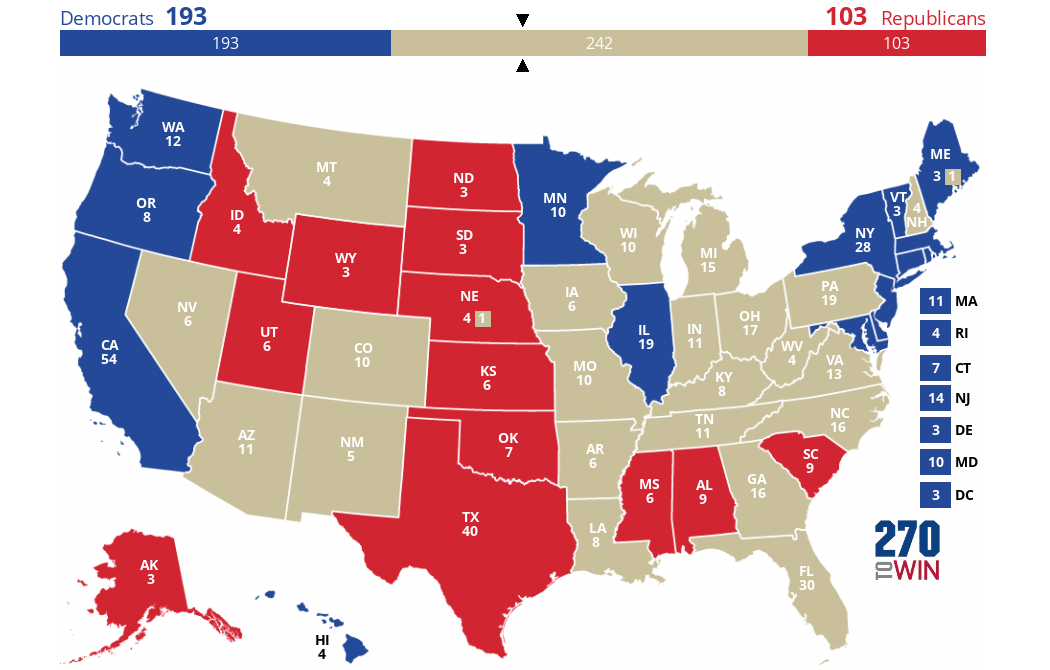 Same since 1992 - 270toWin