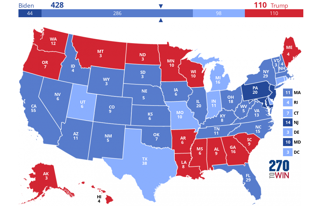 2024 Presidential Election Interactive Map