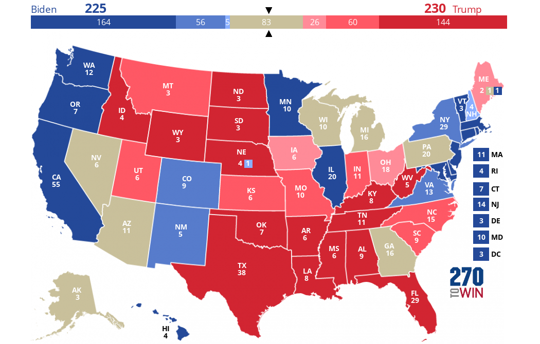 2024 Presidential Election Interactive Map