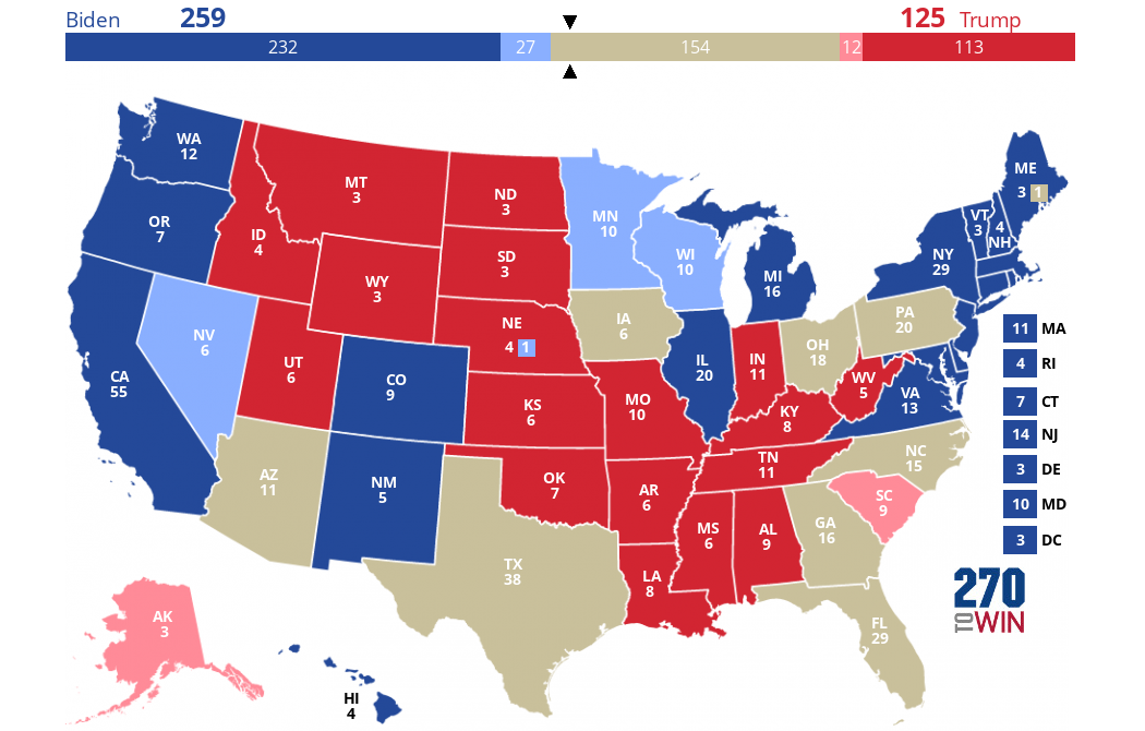 2024 Presidential Election Interactive Map