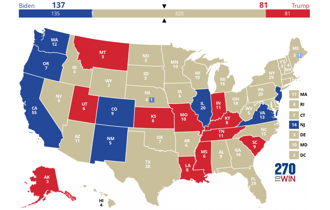 2024 Presidential Election Interactive Map