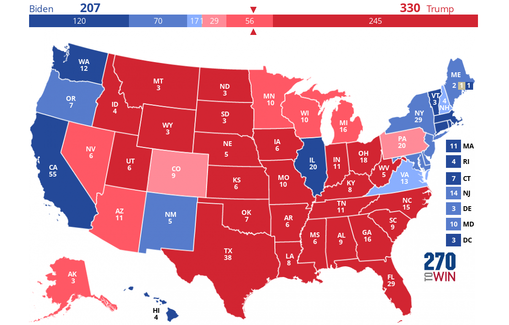 2024 Presidential Election Interactive Map