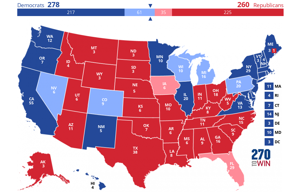 2020 Presidential Election Interactive Map