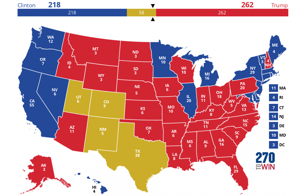 2024 Presidential Election Interactive Map