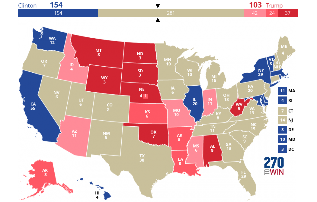 2024 Presidential Election Interactive Map