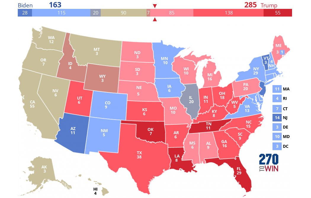 2024 Presidential Election Interactive Map