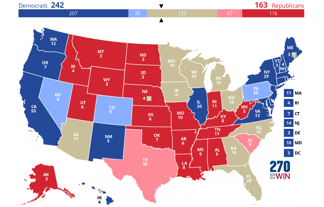 2024 Presidential Election Interactive Map