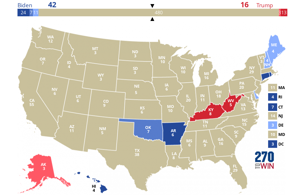 2024 Presidential Election Interactive Map