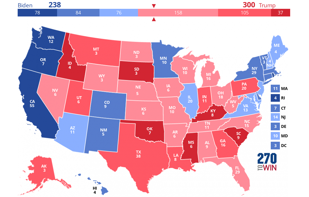 2024 Presidential Election Interactive Map