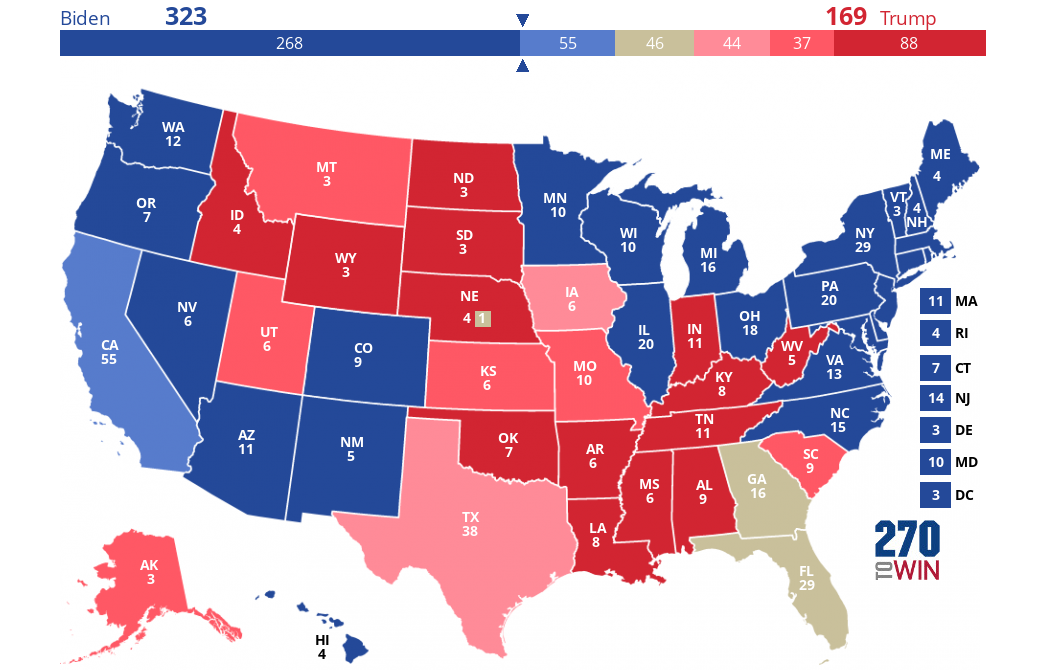 2024 Presidential Election Interactive Map