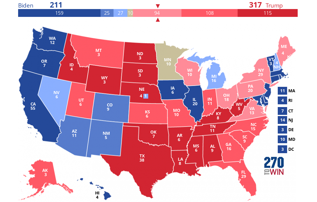 2024 Presidential Election Interactive Map