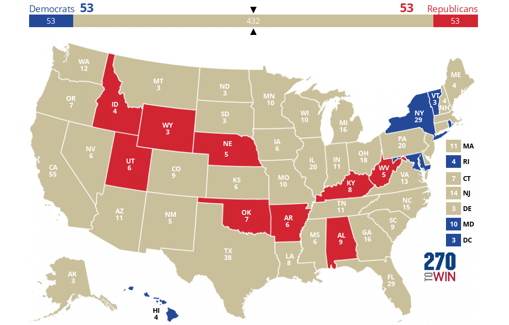 2024 Presidential Election Interactive Map