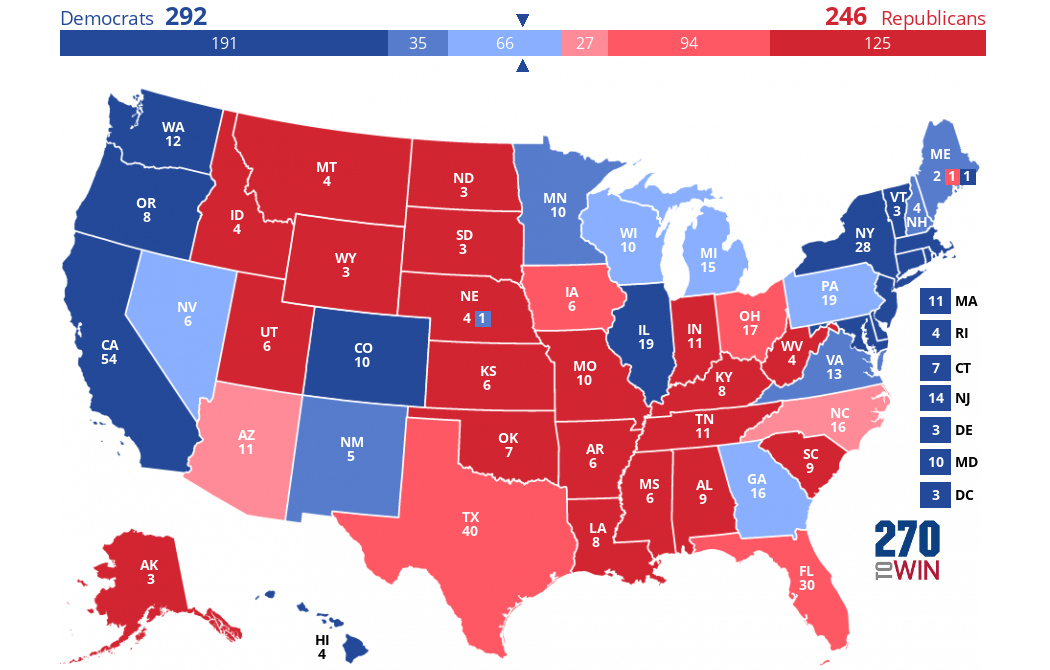 Elections Daily 2024 President Ratings