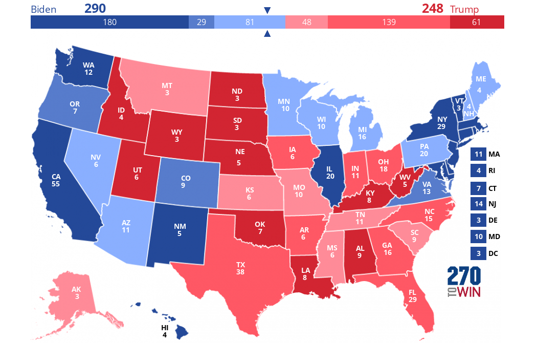 2024 Presidential Election Interactive Map