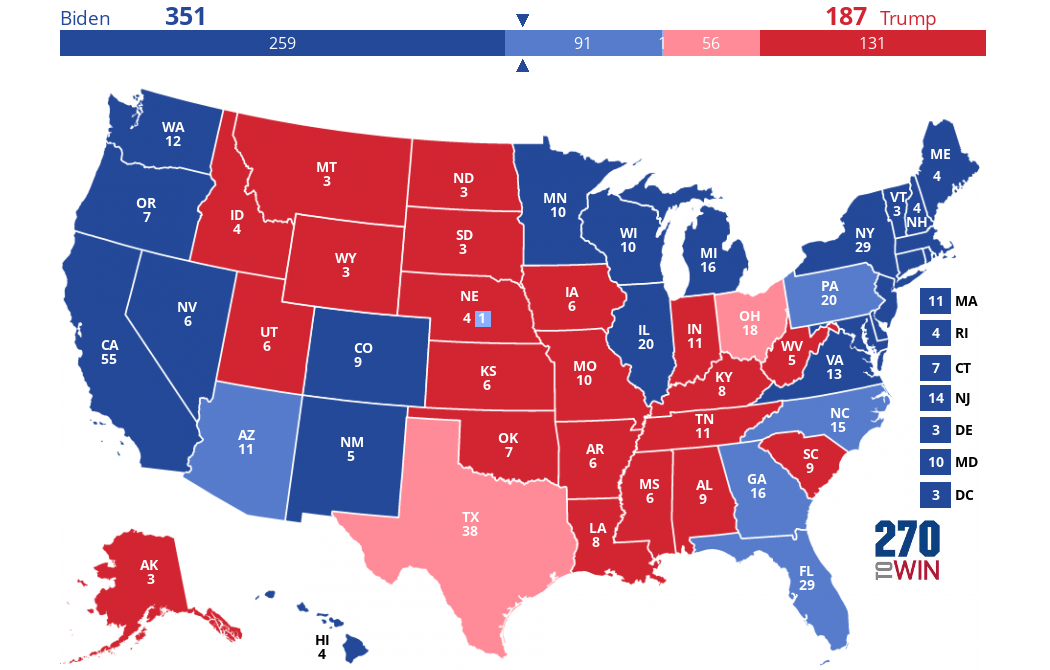 2024 Presidential Election Interactive Map