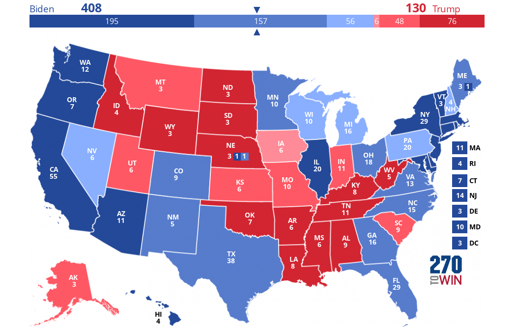 2024 Presidential Election Interactive Map