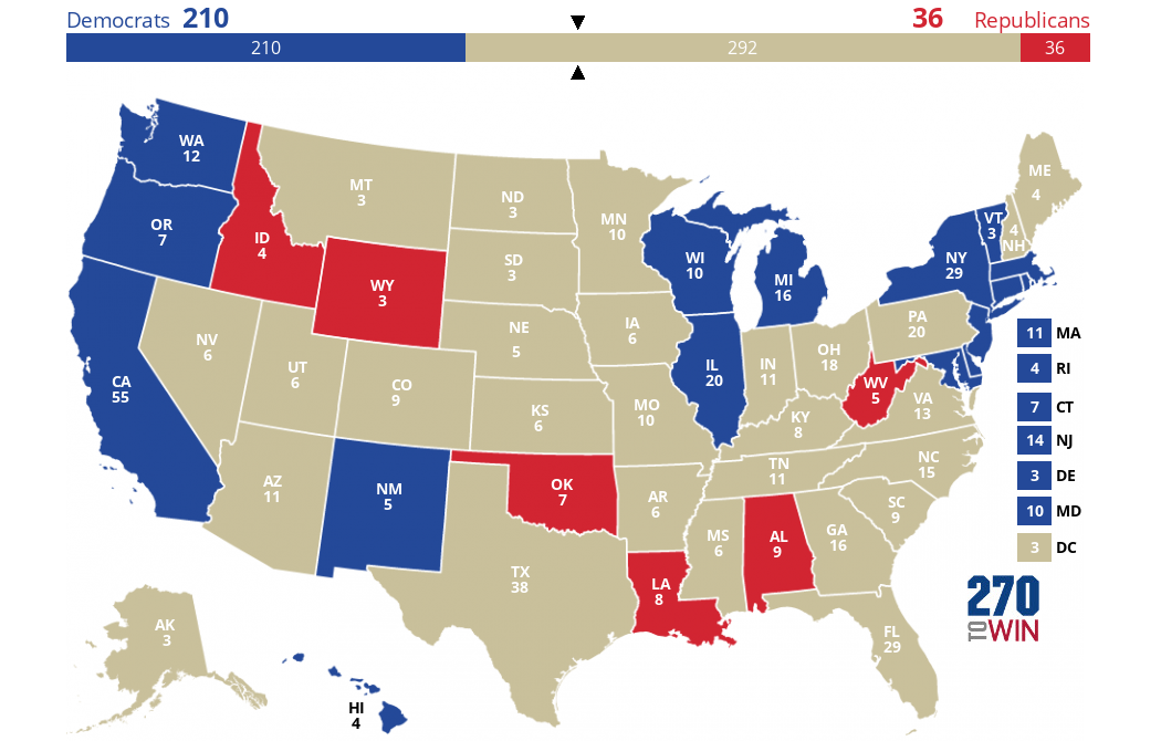 2020 Presidential Election Interactive Map