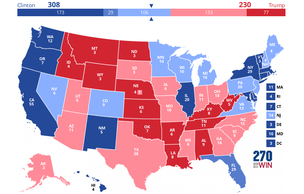 2024 Presidential Election Interactive Map