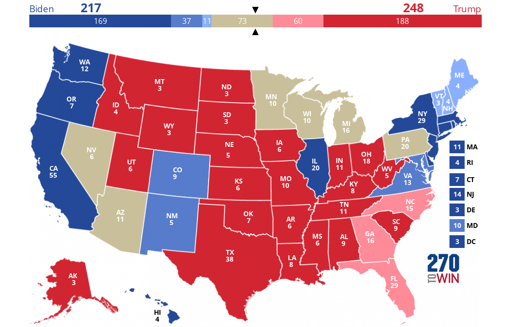 2024 Presidential Election Interactive Map