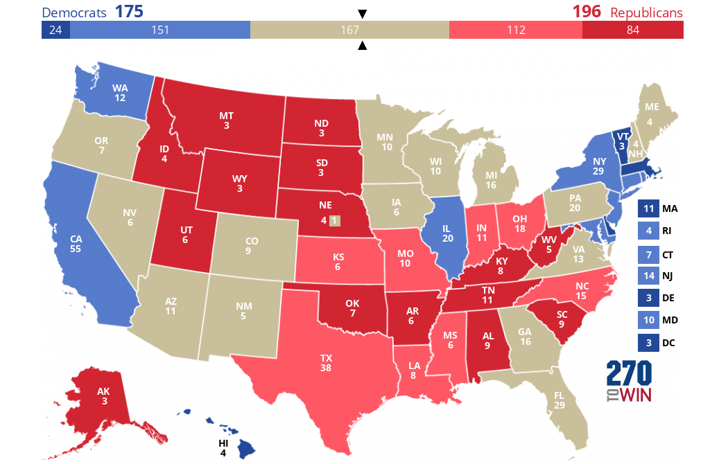 2024 Presidential Election Interactive Map