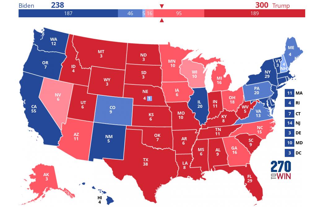 2024 Presidential Candidates Polls Live Map - Cybil Dorelia