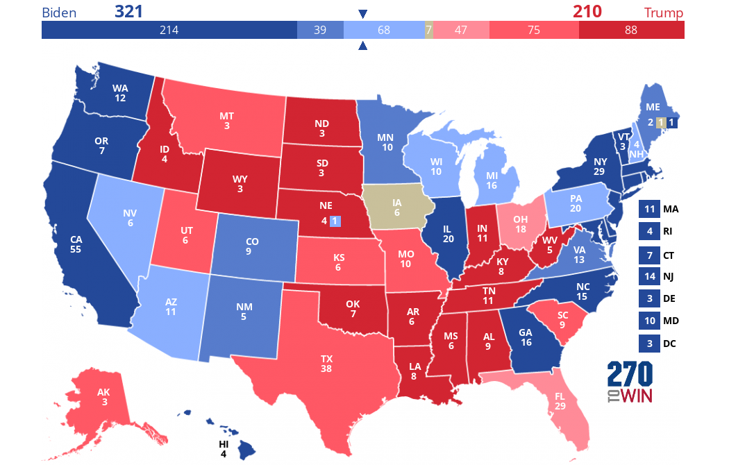 2024 Presidential Election Interactive Map