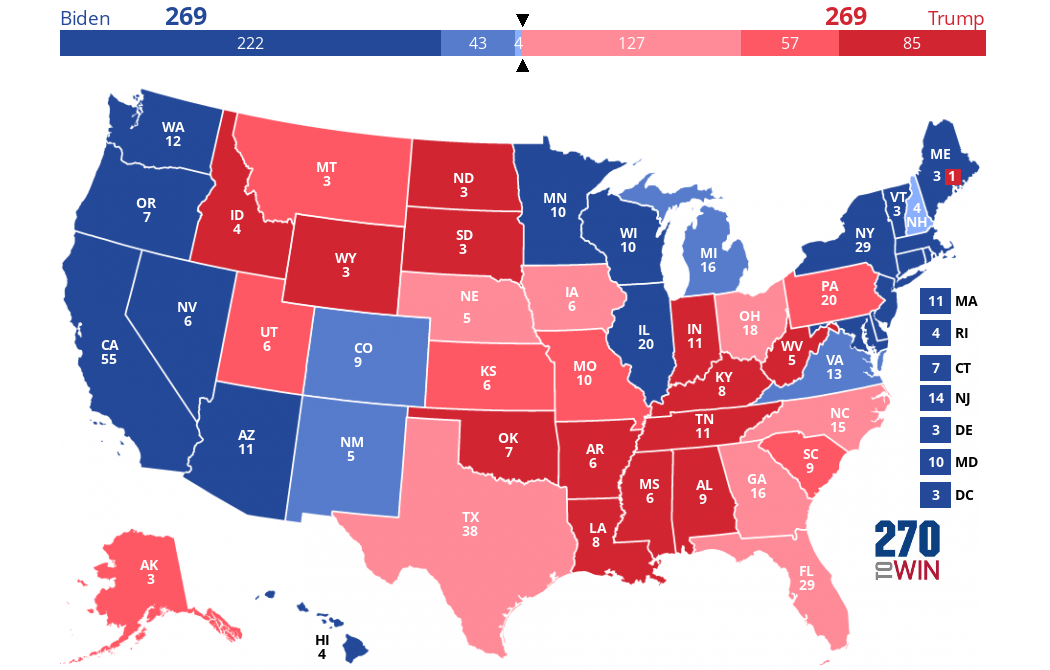 2024 Presidential Election Interactive Map