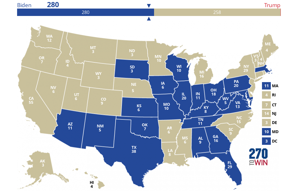 2024 Presidential Election Interactive Map