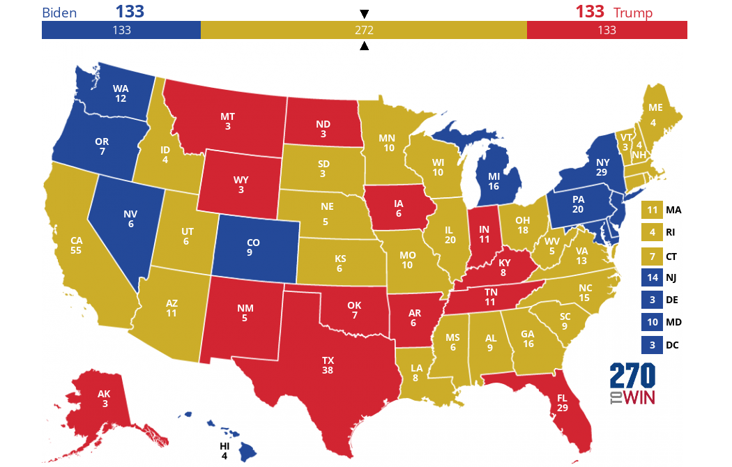 2024 Presidential Election Interactive Map