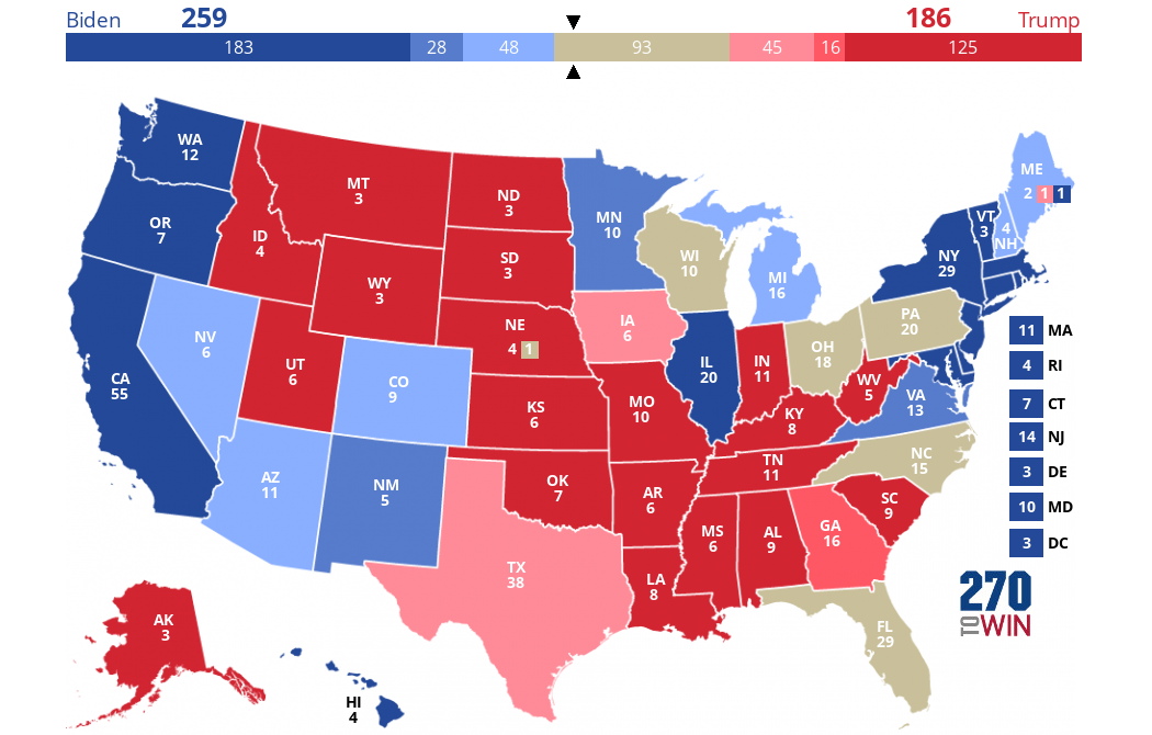 2024 Presidential Election Interactive Map