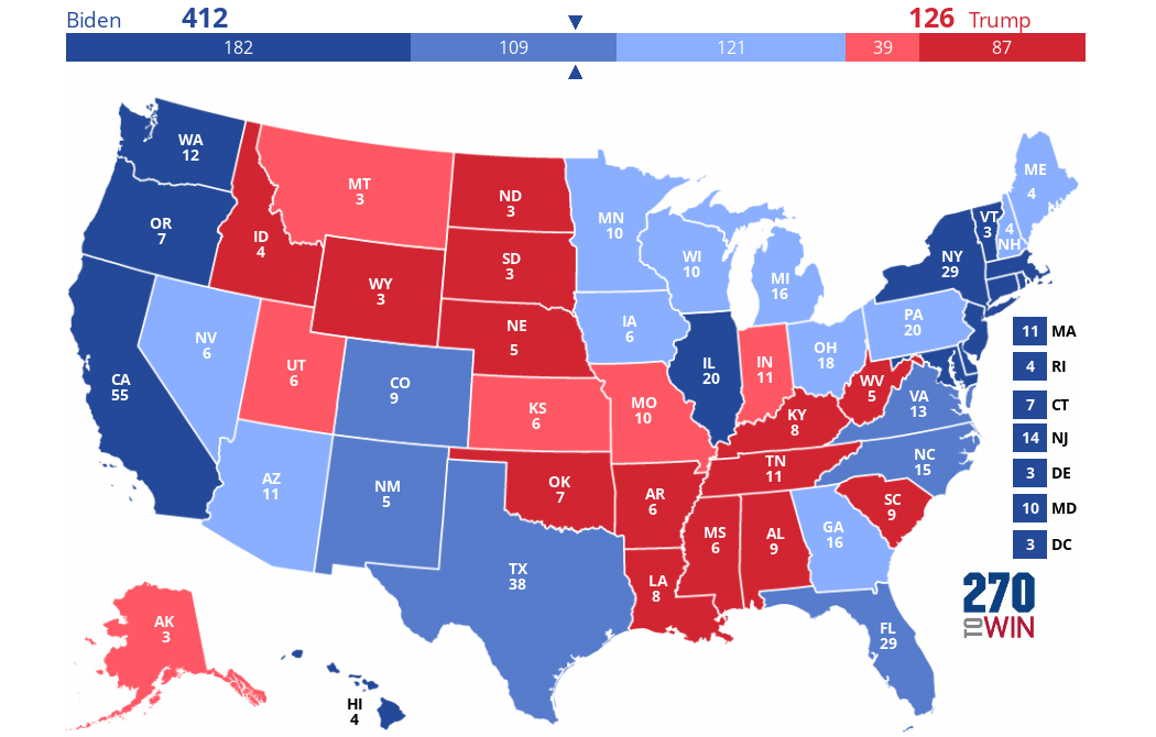 2024 Presidential Election Interactive Map