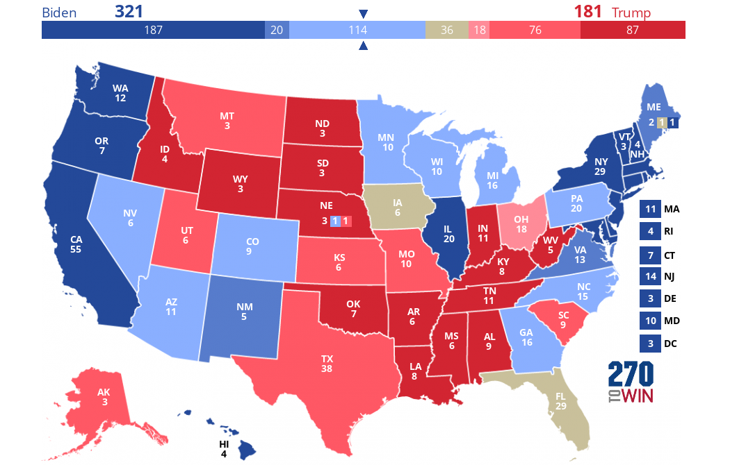 2024 Presidential Election Interactive Map