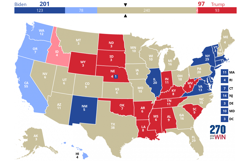 2024 Presidential Election Interactive Map