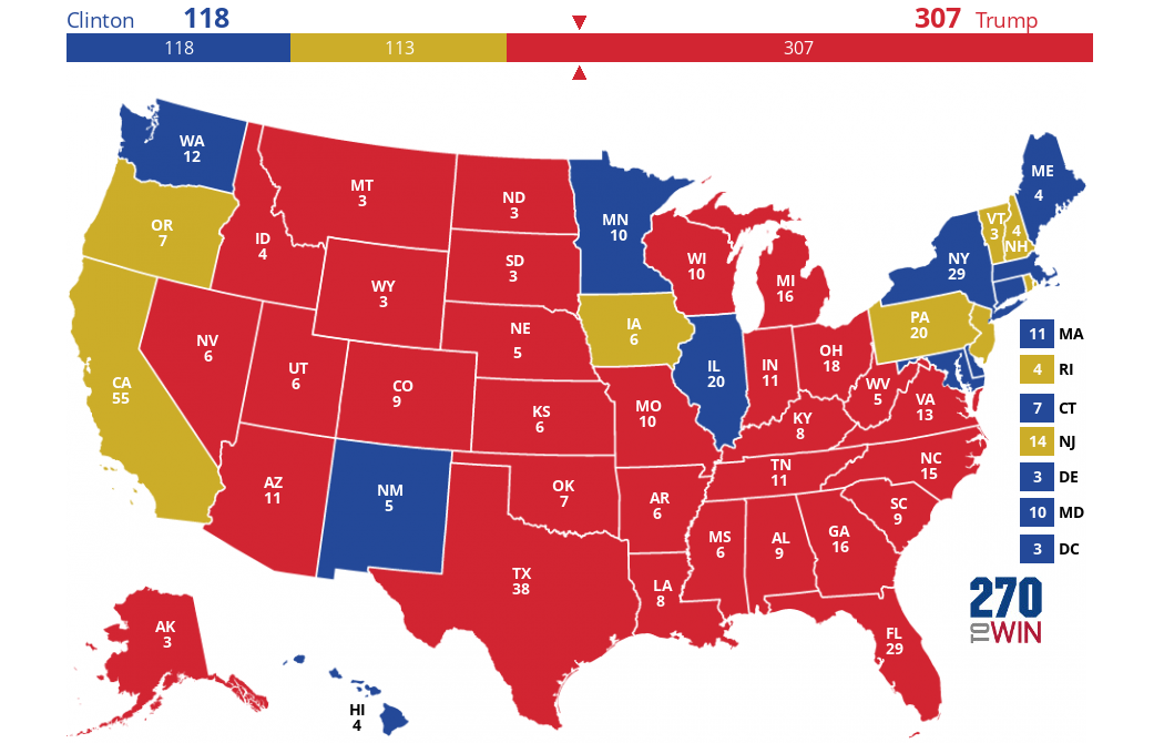 2020 Presidential Election Interactive Map